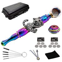 Personal Travel Kit Included Cleaning Tools,10pcs Screen Filter(Tiger,Black)