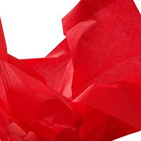 10ea - 20 X 26 Poinsettia Red Tissue Paper