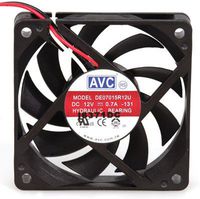 FAN,12VDC,43 CFM,70x70x15,8.4WT,HYDRO,3-8 INCH WITH CONN(LCK RTR)UL/TU