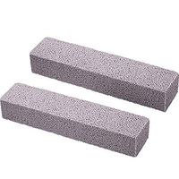 Pumice Sticks Pumice Scouring Pad for Cleaning, Grey Pumice Stick Cleaner for Removing Toilet Bowl Ring, Bath, Household, Kitchen, Spa, Pool, Household Cleaning, 5.9 x 1.4 x 0.9 Inch (24 Packs)