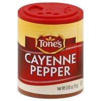 Tone's Cayenne Pepper, .65-Ounce (Pack of 6)