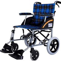 HWZLOIK Wheelchair，Chair Folding Light Portable Ultra Light Old Aluminum Alloy Disabled Elderly Hand Push Scooter Small Mutual Help