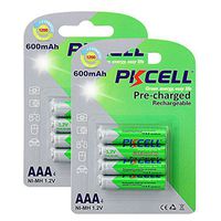 8 Pack AAA 600mAh NiMH 1.2V Pre-Charged Rechargeable Battery