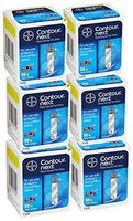 Contour-Next Bayer Contour Next Blood Glucose Test Strips, Pack of 6, 300 Strips