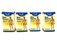4 Bottles - Bone Essense with Kolla2 - Kolla2 300mg, Glucosamine, Chondrotin Sulphate, Calcium - 60 Capsules - Best in Nature