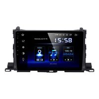 Dasaita 10.2 inch Touch Screen 1din Android 9.0 Car HeadUnit for Toyota Highlander Radio GPS DSP System 4G Ram 64G ROM Stereo Bluetooth 5.0 15Band EQ Navigation Multimedia
