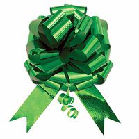 10 Pack 5in Metallic Pull Bow Pew Bows Wedding Decorations Christmas Gift Wrap