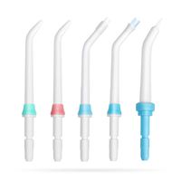 iTeknic Multifunctional Jet Tips Family Big Water Flosser Oral Irrigators, 2 Standard Tips, 1 Dental Plaque Tip, 1 Orthodontic Tip, 1 Periodontal Tip
