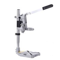 NUZAMAS 2-in-1 Workstation | Drill Press | Drill Holder | Rotary Tool Holder | Flex-Shaft Tool Stand | Drilling Hole Station