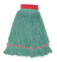 Tough Guy Cotton/Synthetic Blend Antimicrobial Looped-End Wet Mop, 1 EA - 1TYV6, (Pack of 2)