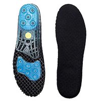 Breathable Professional-Grade Insoles Orthotic Replacement Inserts with Neutral Arch, Unisex for Hiking Work Boots and Athletic Shoes Black M (Women 4-9.5)
