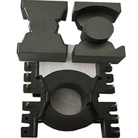 10sets PQ3220 PQ32/20 power transformer ferrite core with 6+6pin vertical bobbin