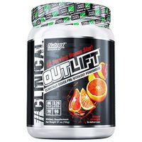 Nutrex Research Oulift Bonus Size | Clinically Dosed Pre-Workout Powerhouse, Citrulline, BCAA, Creatine, Beta-Alanine, Taurine, Banned Substance Free |Blood Orange|30 Servings