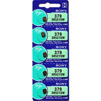 1 pcs SR379 379 SR521 SR521SW Sony Card 0% Hg 1.55V Silver Oxide battery