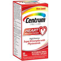 Centrum Specialist Heart Complete Multivitamin Supplement (60-Count Tablets)