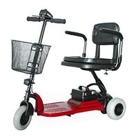 Shoprider - Echo 3 - Portable Travel Scooter - 3-Wheel - Red - PHILLIPS POWER PACKAGE TM - TO $500 VALUE