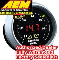 AEM 30-4110 WIDEBAND O2 UEGO Controller AIR Fuel Ratio Gauge KIT Bosch 4.9 LSU