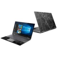 Mightyskins Skin Compatible with Lenovo Yoga 730 13" (2018) - Black Marble | Protective, Durable, and Unique Vinyl Decal Wrap Cover | Easy to Apply, Remove, and Change Styles | Made in The USA