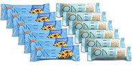 ONE Bar 6 Birthday Cake/6 Chocolate Chip Cookie Dough Variety (12 Bars Total)