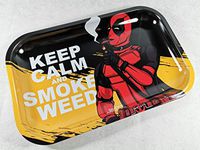 Smoke Arsenal Premium Medium Rolling Tray"Deadly Calm" 7" x 11"