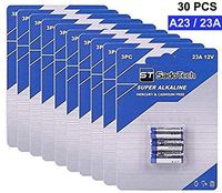 A23 Battery - 12V Long Lasting Alkaline Battery (10 Pack, 30 Batteries) - for Wireless Doorbell, Household Electronics, Remote, Garage Doors Opener and Accessories