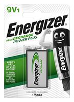 ENERGIZER BATTERY RECHARGEABLE NIMHD 9V