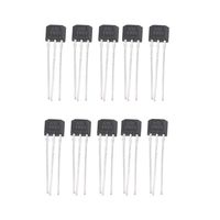 Lvyuanda 10PCS 49E Hall Element OH49E Voltage Regulator Hall Effect Sensor Linear Switch