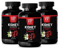Urination for Men - Kidney Cleanse Complex - Fatigue Vegetarian - 3 Bottles 180 Capsules