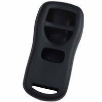 KEYGUARDZ Black Rubber Keyless Entry Remote Key Fob Skin Cover Protector