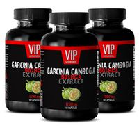 Natural Metabolism Booster for Weight Loss for Women - Natural Extract of Garcinia CAMBOGIA - Garcinia cambogia - 3 Bottles 180 Capsules