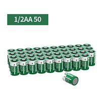 EEMB 3V 1/2 AA Lithium Batteries CR 14250 BL 900mAh Non Rechargeable Primary Battery Lithium-Mno2 Cylindrical Cell Battery UL Certified (50 PCS)