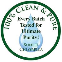 Chlorella Spirulina 50/50 (Mega-Pack 1000) Cracked Cell Wall, 100% Pure & Clean, Organic Raw Non-GMO Green Superfood, Protien Packed, by Sunlit, Best Green Organics (4-Pack)