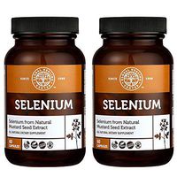 Global Healing Center Selenium, 120 Ct, (2 Pack)