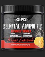 GIFD Labs, Essential Amino Plus, Essential Amino Acid, Collagen, biotin, Muscle Building, Tendon strengthening, Faster Muscle Recovery, Hair, Skin, Nails, 30 Servings, Mango/Lemonade,