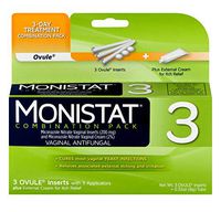 Monistat 3-Day Yeast Infection Treatment | Ovules + Itch Cream