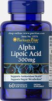 Puritan's Pride Alpha Lipoic Acid 300 mg-60 Softgels
