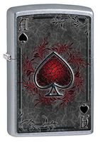 Zippo Lighter: Ace of Spades - Street Chrome 79476