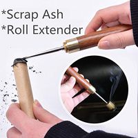 WellieSTR 1PC Moxa Roll Awl Extender Tool Roller Rolls Accupuncture Massage Moxibustion Therapy Burner Box Device Mugwort Artemisia Wormwood (Random Color)