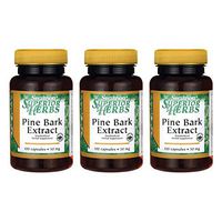 Swanson Pine Bark Extract 50 Milligrams 100 Capsules (3 Pack)