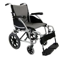 Karman Healthcare S-115-TP Ergonomic Ultra Lightweight Manual Wheelchair, Pearl Silver, 16" Seat Width