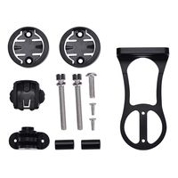 VGEBY1 Bicycle Stem Mount Bracket, 3 in 1 Bike Handlebar Extension Compatible with Garmin Bryton Cateye GoPro Edge Cycling Extension Adapter