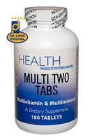 Multi Two (180 Tabs) - Advanced, Full-Spectrum Multivitamin, Mineral, and Cofactor Formula – Includes Coenyzme Form Vitamins – Dissolves Easily