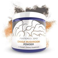Chaga Mushroom Powder | 60 Grams | Inonotus obliquus | Organic Whole Fruiting Body Extract | Supports Immune Health | Promotes Healthy Cellular Function
