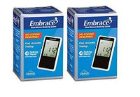 Embrace Blood Glucose Monitoring System, 2 Meters