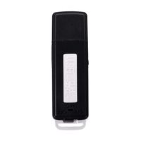 Sizet Mini 8GB USB Flash Drive Pen Disk Audio Digital Voice Recorder Recording 70 Hours Mini Portable Dictaphone Recording (4 GB)