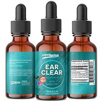 Garlic Ear Oil Drops - Ear Infection Drops for Kids - Herbal Formula Helps Ear Aches, Swimmers Ear, Ear Wax Removal