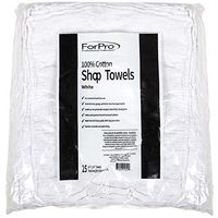 ForPro Cotton Shop Towels, 25 Count