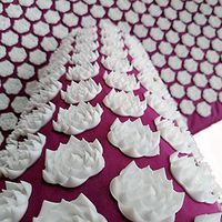 TODAYTOP Acupressure Mat and Pillow Set for Yoga Relieve Back Neck Pain with Carry Bag