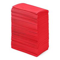 Dinner Napkins Paper Bulk 2-Ply - 1000 Count - 15" x 17" - Red - Disposable - Embossed Pattern - Commercial or Business Use - Restaurants, Bars, Corporate, Catered Events, Party - Paterson Paper