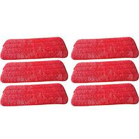 Household mop head, Stick-on Trapezoid Spray mop replacement cloth Commercial thick and durable flat mop cleaning cloth, Suitable for bedroom living room